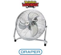 Draper 09160 Draper Expert 230V Oscillating Industrial Fan 18"/450mm 100W