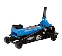 Draper 09179 Trolley Jack, 3 Tonne, Blue and Black