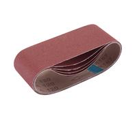 Draper 09235 Cloth Sanding Belt, 75 x 457mm, 120 Grit (Pack of 5)