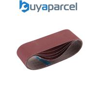 Draper 09246 Cloth Sanding Belt 75 X 533Mm Assorted Grit (Pack Of 5) each 1
