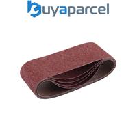Draper 09247 Cloth Sanding Belt, 100 x 610mm, 40 Grit (Pack of 5)