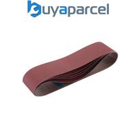 Draper 09272 Cloth Sanding Belt, 100 x 915mm, 180 Grit (Pack of 5)