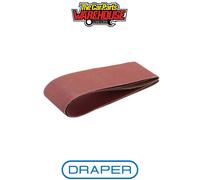 Draper 09417 Cloth Sanding Belt 152 X 2010Mm 120 Grit (Pack Of 2) each 2