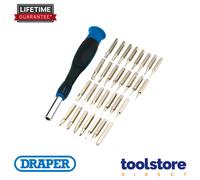 Draper 31 Piece Precision Screwdriver and Bit Set