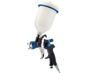 Draper 09707 Hvlp Air Spray Gun With Composite Body And Gravity Fed Hopper 600Ml each
