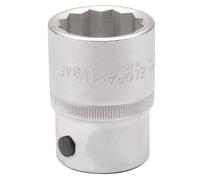 Draper 1.1/8" 3/4" Square Drive Elora Bi-Hexagon Socket 492