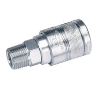 Draper PCL M100 Air Line Coupling Male Thread 1/2" BSP Pack of 1