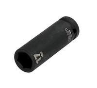Draper 1/2" Drive Deep Impact Socket 6 Point Chrome Vanadium 10-17mm