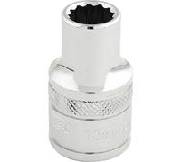 Draper 1/2" Drive Hi Torq Bi Hexagon Socket Metric 1/2" 10mm
