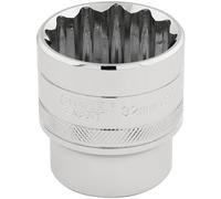 Draper 1/2" Drive Hi Torq Bi Hexagon Socket Metric