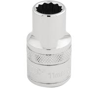 Draper 1/2" Drive Hi Torq Bi Hexagon Socket Metric 1/2" 11mm