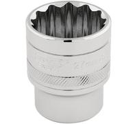 Draper Expert 33442 Hi-Torq® 12 Point Socket 1/2in Sq. Dr. 27Mm each