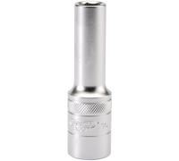 Draper Deep Hexagon Socket Satin Finish 1/2" Drive Metric 10mm