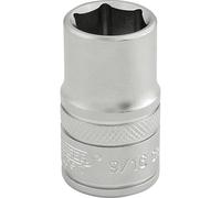 Draper 1/2" Drive Satin Finish Hexagon Socket Imperial 1/2" 9/16"