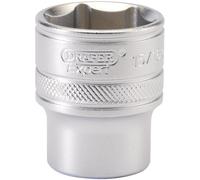 Draper 1/2" Drive Satin Finish Hexagon Socket Imperial 1/2" 15/16"