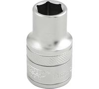 Draper 1/2" Drive Satin Finish Hexagon Socket Metric 1/2" 11mm