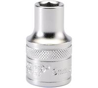Draper 1/2" Drive Satin Finish Hexagon Socket Metric 1/2" 9mm