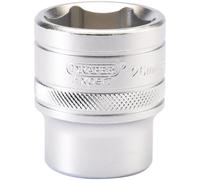 Draper 1/2" Drive Satin Finish Hexagon Socket Metric 1/2" 26mm