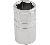 Draper 1/2" Drive Satin Finish Hexagon Socket Metric 1/2" 15mm