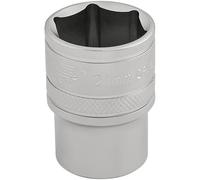 Draper 16612 1/2" Square Drive 6 Point Socket, 21mm Size
