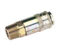 Draper PCL Airflow Air Line Coupling BSPT Male Thread 1/2" BSPT Pack of 1