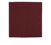 Draper 1/2 Sanding Sheets with Hook and Loop, 115 x 230mm, 120 Grit (Pack of 10)
