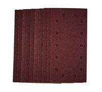 Draper 1/2 Sanding Sheets with Hook and Loop, 115 x 230mm, 40 Grit (Pack of 10)