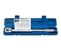 Draper 30357 Micrometer Reversible Ratchet Torque Wrench, 1/2" Square Drive, 30Nm-210Nm