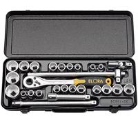 Draper 1/2SQ DRIVE SOCKET SET AF-MM 50650 1/2 Sq. Dr. MM/AF Combined Socket Set