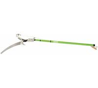Draper 1.37 to 2.5m Telescopic Tree Pruner | 32 mm diameter Max cutting | 355 mm Curved Pruning saw |Twist and Lock Extendable Garden Tool|Rope Operating Cutting Blade| 33855