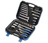 Draper 16364 Metric Square Drive 75 Piece Tool Kit , Blue
