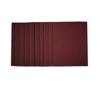 Draper 1/4 Aluminium Oxide Sanding Sheets 115mm x 150mm Assorted Grit 10 Pieces