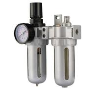Draper 1/4" BSP Combined Air Filter Regulator Lubricator Unit 145psi 70824