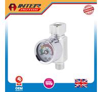 Draper 1-4" BSP On-Gun Air Regulator and Gauge, 140psi 28377