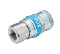 Draper 1/4" BSP Taper Female Thread Vertex Air Coupling Sold Loose 51384