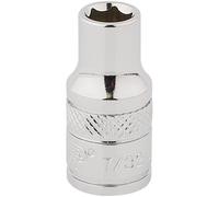 Draper Socket 1/4" Drive Hi-Torq Bi-Hexagon Imperial 7/32"