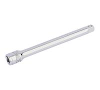 Draper 1/4" Drive Polished Chrome Socket Extension Bar 1/4" 100mm
