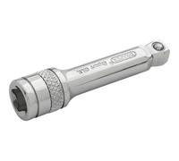 Draper 1/4" Drive Polished Chrome Wobble Socket Extension Bar 1/4" 50mm
