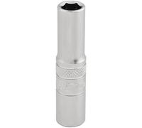 Draper 1/4" Drive Polished Finish Deep Hexagon Socket Metric 1/4" 7mm
