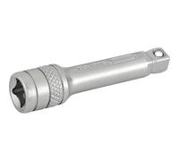 Draper 1/4" Drive Satin Chrome Wobble Socket Extension Bar 1/4" 50mm