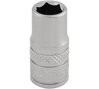 Draper 1/4" Drive Satin Finish Hexagon Socket Metric 1/4" 7mm