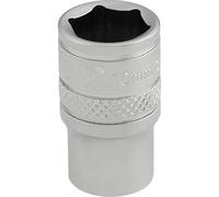 Draper 1/4" Drive Satin Finish Hexagon Socket Metric 1/4" 10mm