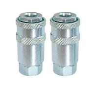 Draper 1/4" Female Quick Coupling Pack of two 70864