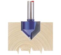 Draper Router Bit 75337 - 19mm V-Groove 90 Degree 1/4-inch Tungsten Carbide Tip
