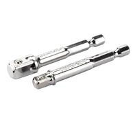 Draper 1/4" Hex 1/4" and 3/8" Drive Adaptors