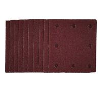 Draper 1/4 Hook and Loop Sanding Sheets 105mm x 115mm 40g Pack of 10