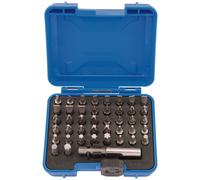 Draper 1/4" Magnetic Bit Holder Set 43 Piece Mixed Drive Flat Torx Pozi 82394