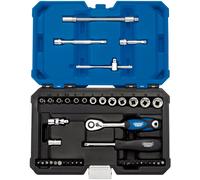 Draper 1/4 MULTI-DR SOCKET SET 43PCE 16479 1/4 Sq. Dr. Metric Draper Expert