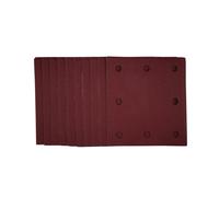 Draper 1/4 Sanding Sheets With Hook & Loop 115mm x 105mm 240 Grit 10 Pieces