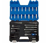 Draper Expert 16448 Mm/Af Combined Socket Set 1/4in Sq. Dr. (75 Piece) per set